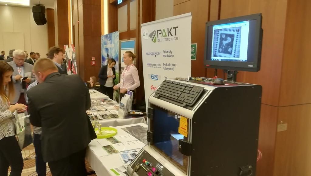 Stoisko pokazowe Pakt Electronics  na targach TEC 2018